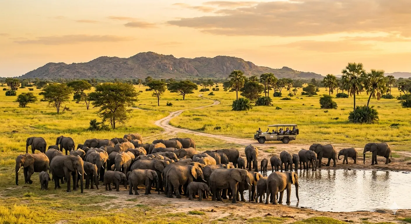 Le Parc National de Zakouma au Tchad : la plus belle renaissance des éléphants d'Afrique