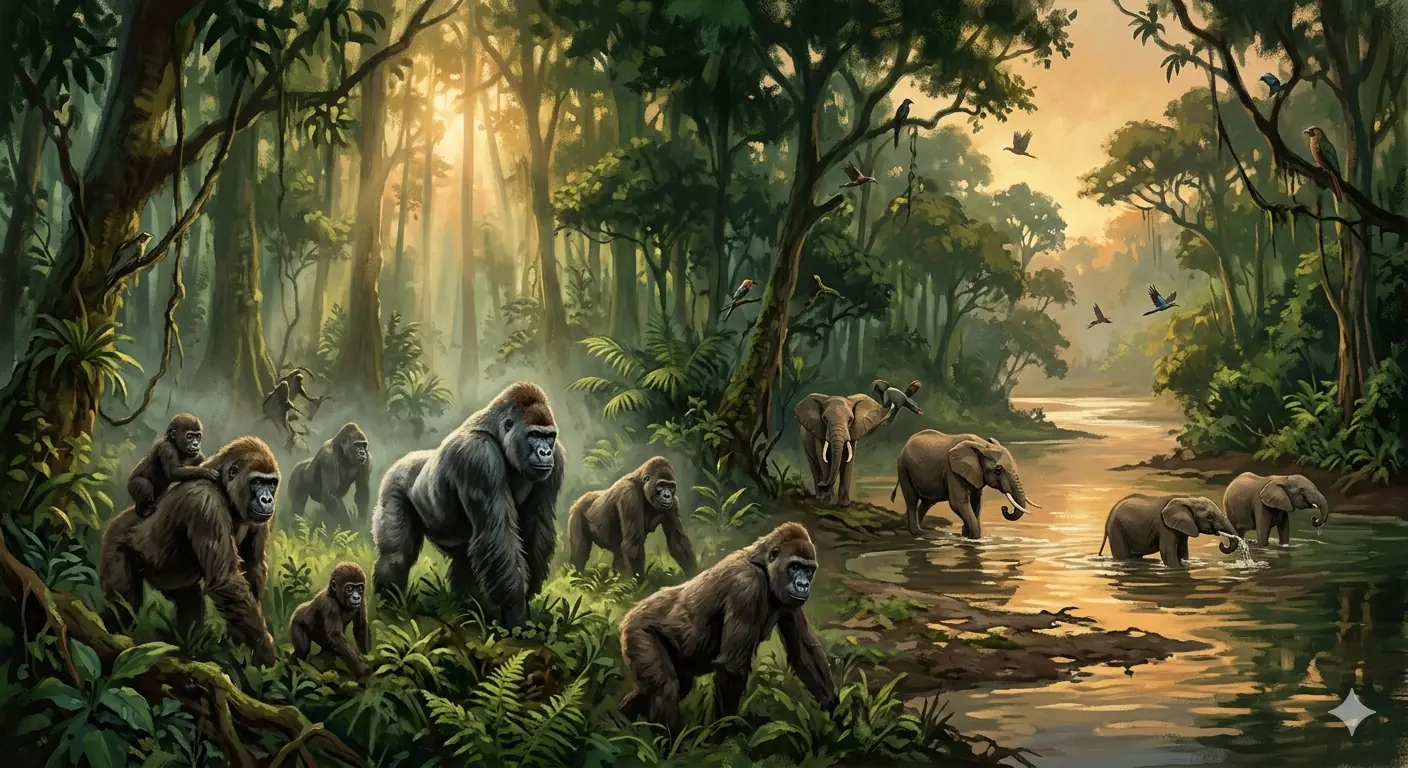 Congo‑Brazzaville : le Parc National d'Odzala‑Kokoua, l'Éden oublié de l'Afrique